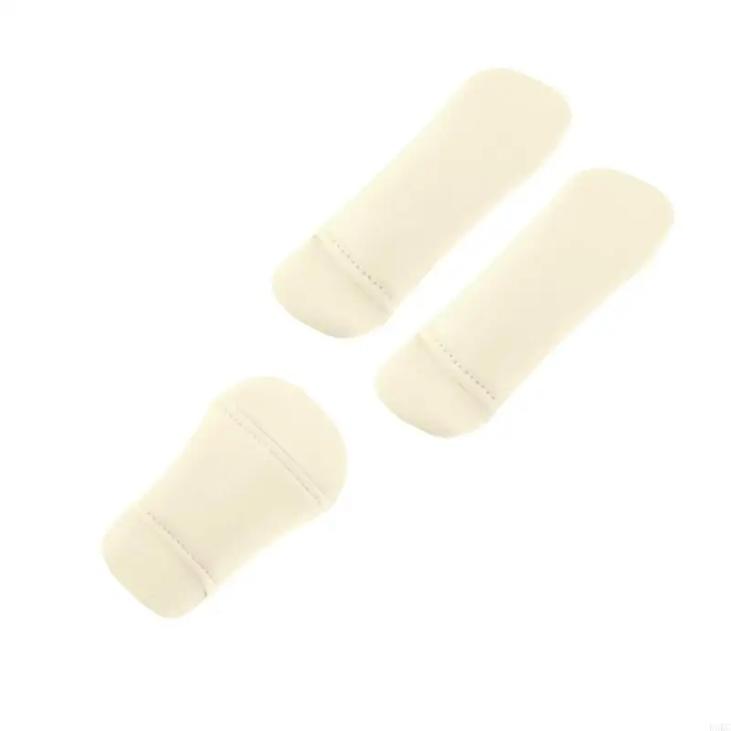 F3KC 3Pcs Car Shoulder Pads And Crotch Protector Set For Strollers Baby Safety Cushion Accessories
