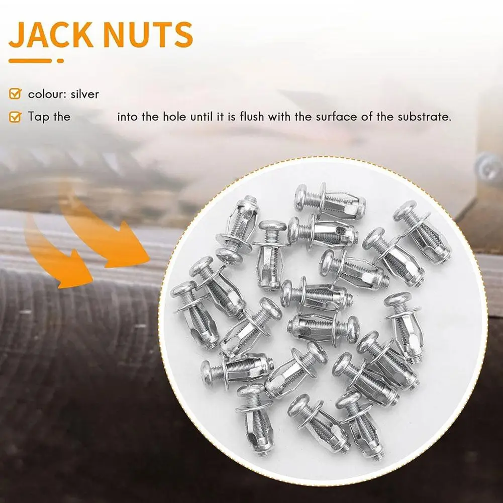 10pcs Petal Rivets Nut Screw Jack Nuts Car Metal Screw Petal Base Plate Wall Clamp Bolt Fixed Type Hollow Lantern Nut Iron E5L1