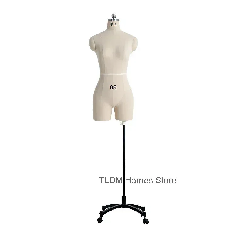 Sewing Linen Cover Body Female Mannequins with Legs for Clothing Design Bust Tailor Mannequin Dress Display Stand Can Pin e