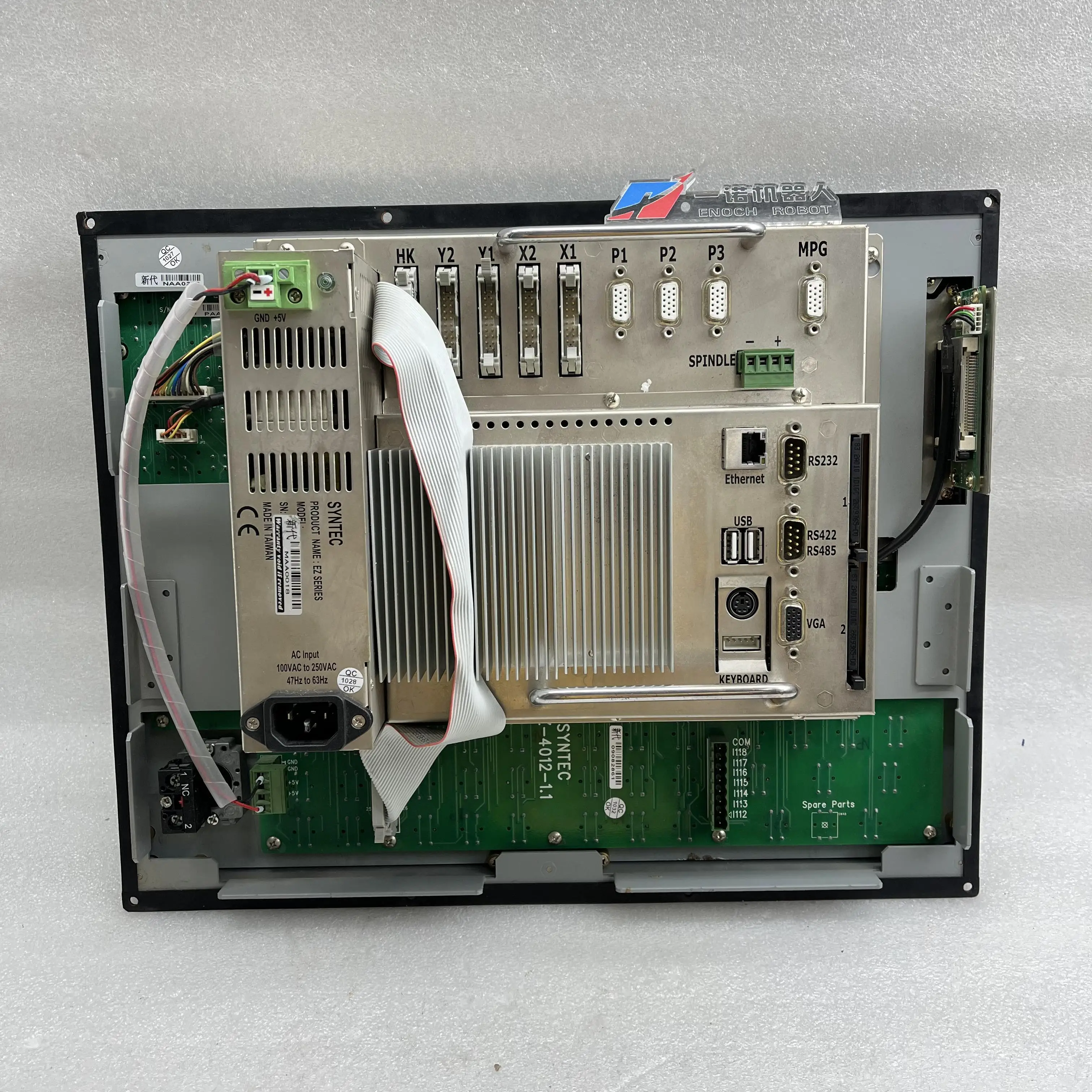 Controlador Cnc Syntec EZ3 EZ-4012-M Prueba buen panel controlador original