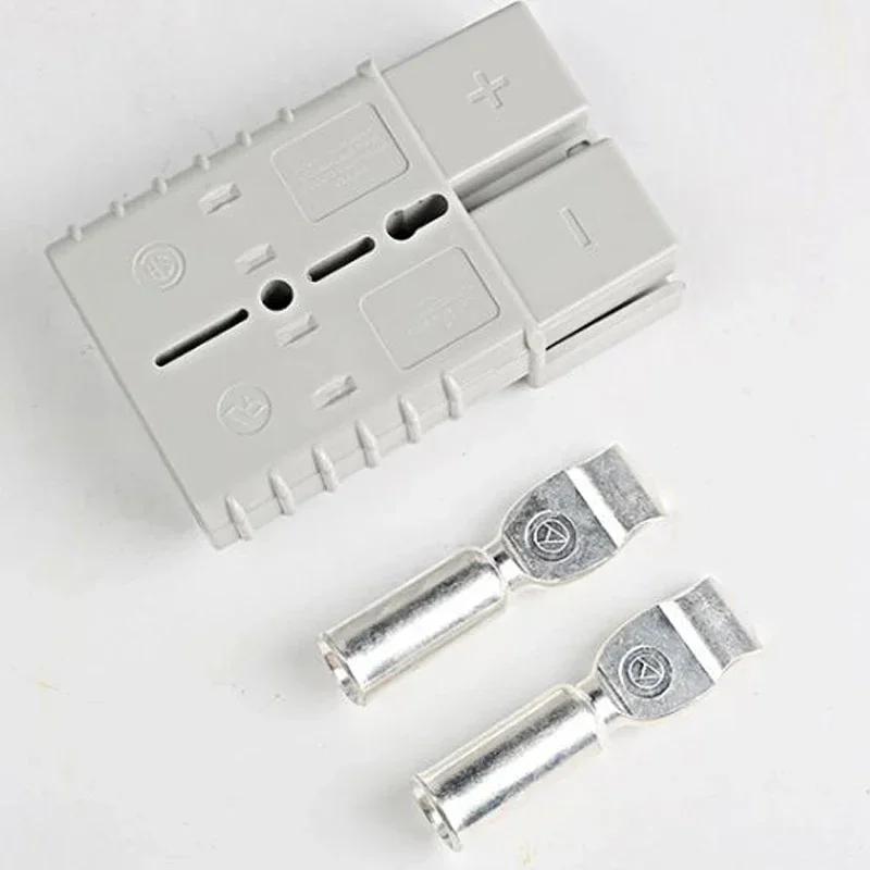 2 Pcs 1/0 AWG 175A 600V AC/DC 전원 도구 앤더슨 스타일 플러그 커넥터 빠른 커넥터 키트 전기 자동차 배터리 플러그