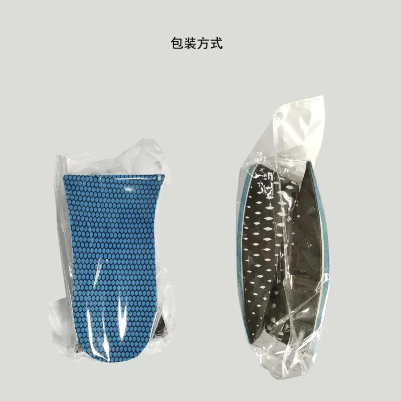 Inner Heightened Insole Men Women Comfortable Shock Absorption Invisible Leisure Sports Memory Foam Section Increased Half Pad