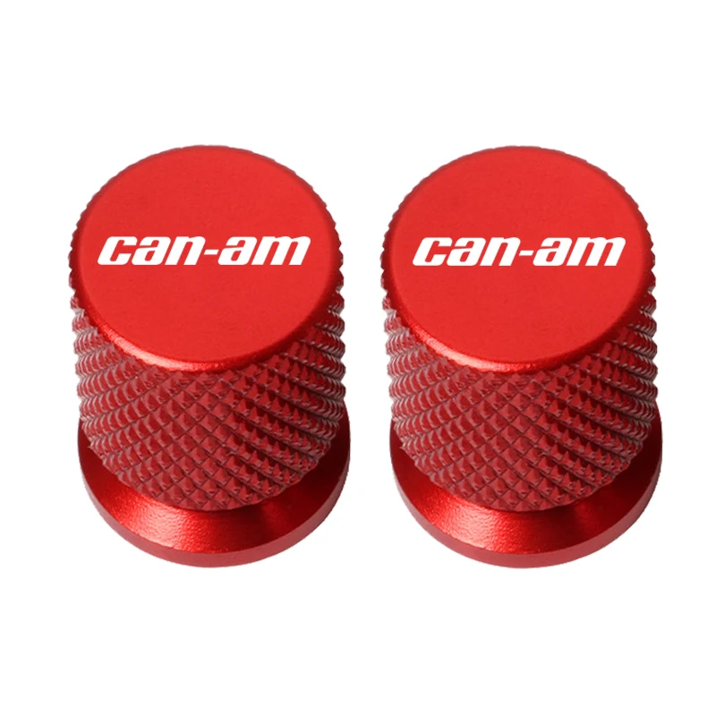 2PCS Motorcycle Tire Valve Caps Wheel Tyre Cover for Canam Maverick X3 Can Am Ryker 900 Renegade 800 Spyder F3 Outlander 1000 view 4
