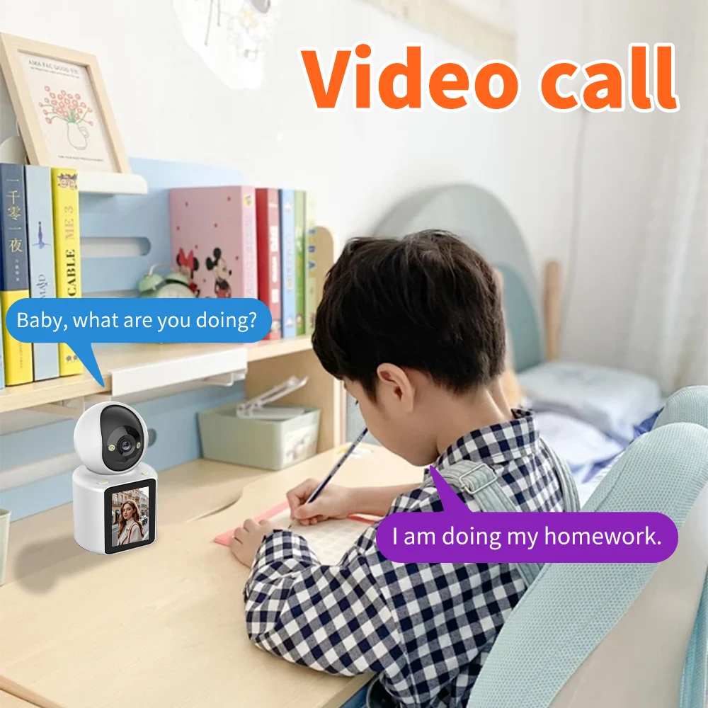 Sinovision ImCam Pro 3MP Smart Home Camera Video Calling Security System Two Way Audio Wake up WiFi Wireless CCTV Night Vision