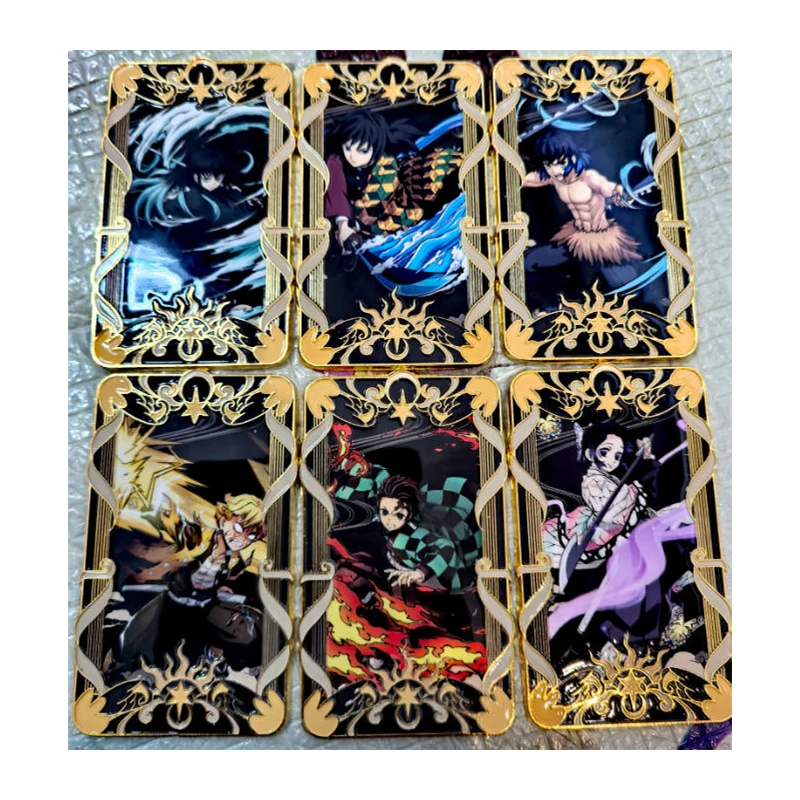 cartes-de-collection-emaillees-de-qualite-superieure-demon-slayer-kimetsu-no-yaiba--kochou-shinobu-agatsuma-zenitsu-cadeaux-de-noel-et-d'anniversaire-jouets