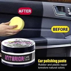Car plastic refurbishment, crystal wax plating, repair bumper scratches, repair plastic PU leather whitening and aging