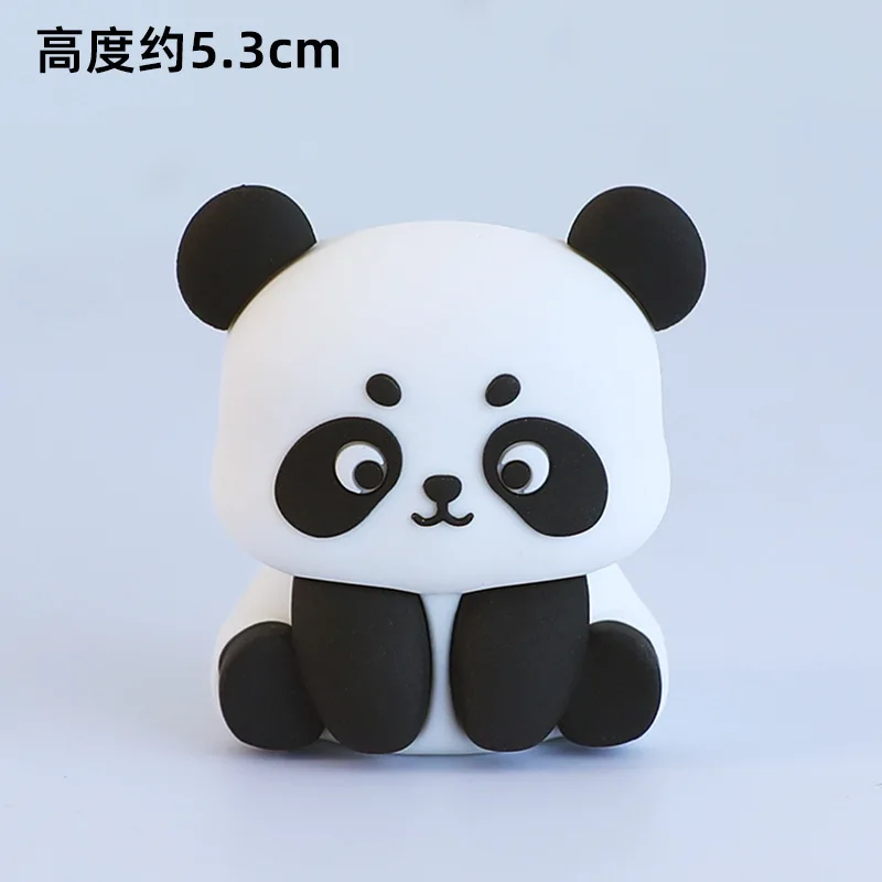 Jungle Animals Cake Topper Cute Cartoon Tiger Lion Giraffes Elephants Monkeys Zebras Pandas Kids Birthday Party Decoration