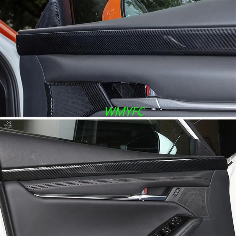 

For Mazda 3 Mazda3 Axela M3 2019- 2022 Car Stick Trim Cover Door Frame Trim Panel Handrail Lift Handle Bowl Armrest