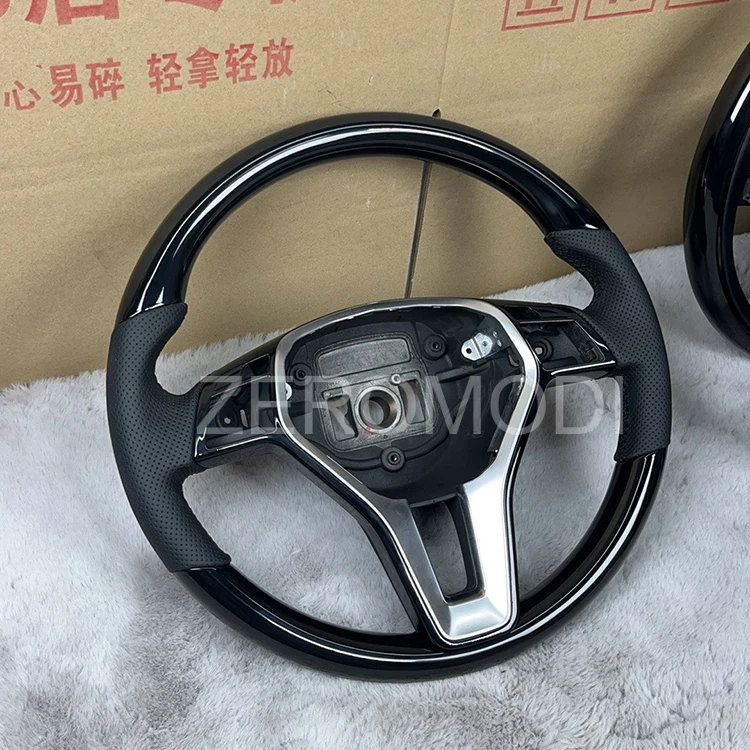 For Mercedes custom Wood Wooden steering wheel A CLA W176 A B C E W204 C63 W246 W212