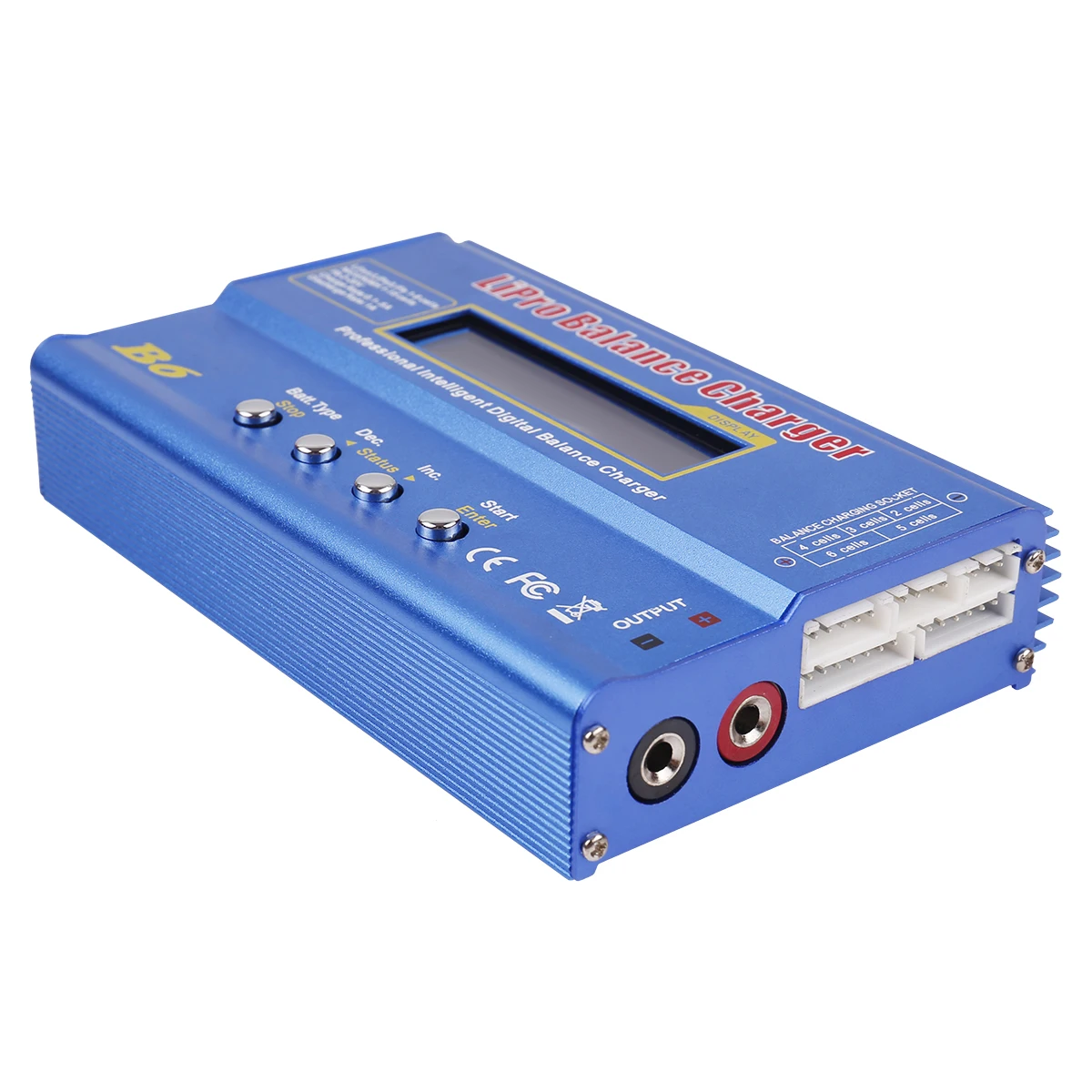 B6 50W 80W 6A Batterijlader Lipo NiMh Li-ion Ni-Cd Digitale B6 Lipro Balanslader Ontlader