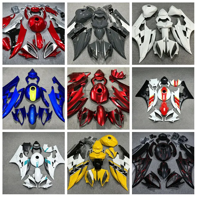 4 Gift New ABS fairing kit for Yamaha YZF R6 2006 2007 car modification accessories with fuel tank cover customizable