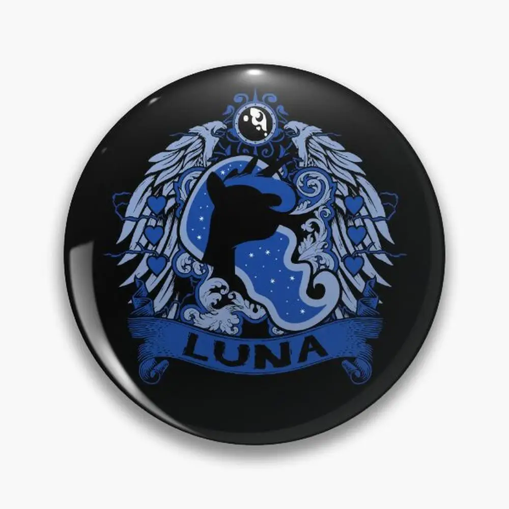 LUNA - LIMITED EDITION Pin Buttons Brooches  Jewelry Accessory Customize Brooch Fashion Lapel Badges