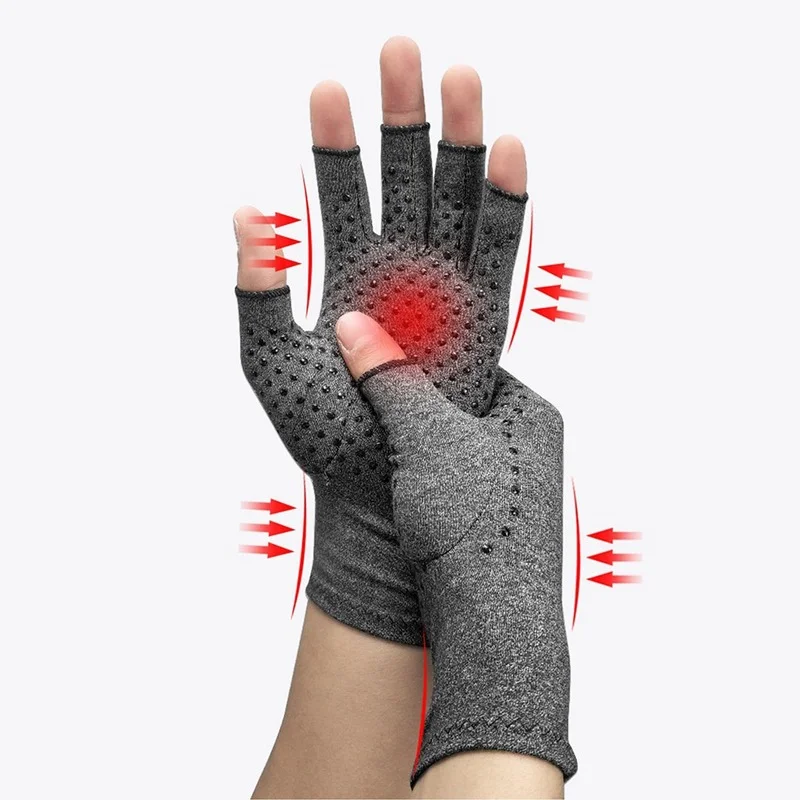 1 Pairs Winter Arthritis Gloves Touch Screen Gloves Anti Arthritis Therapy Compression Gloves and Ache Pain Joint Relief Warm