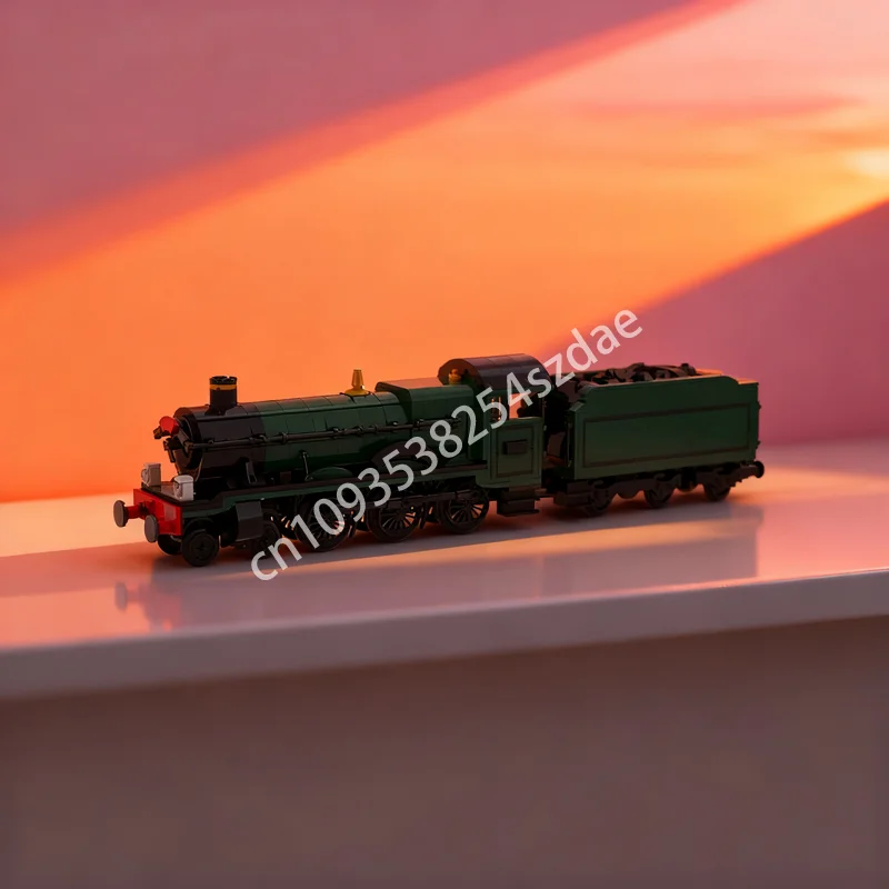 

1009pcs MOC GWR Hall Class Kinlet Steam Trained Model Building Christmas Gifts Blocks Idea Education Brick Kids Toy Birthday