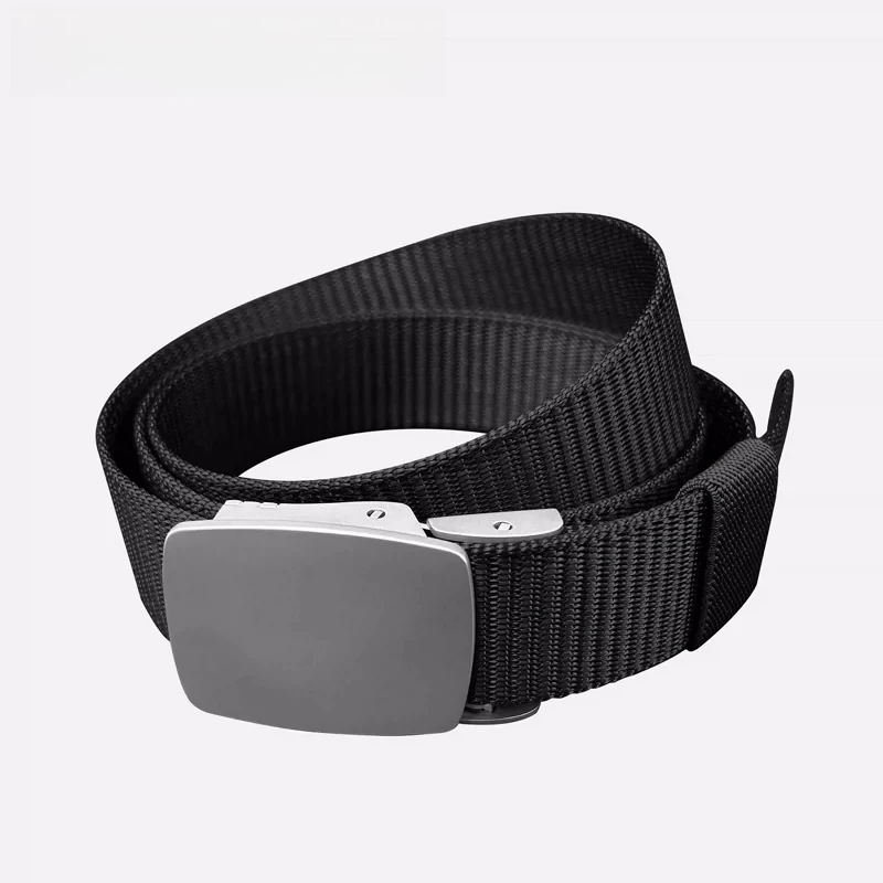 Nylon Tactical Belt Stepless Adjustment Outdoor Quick-release Belt Buckle Head Accessories
