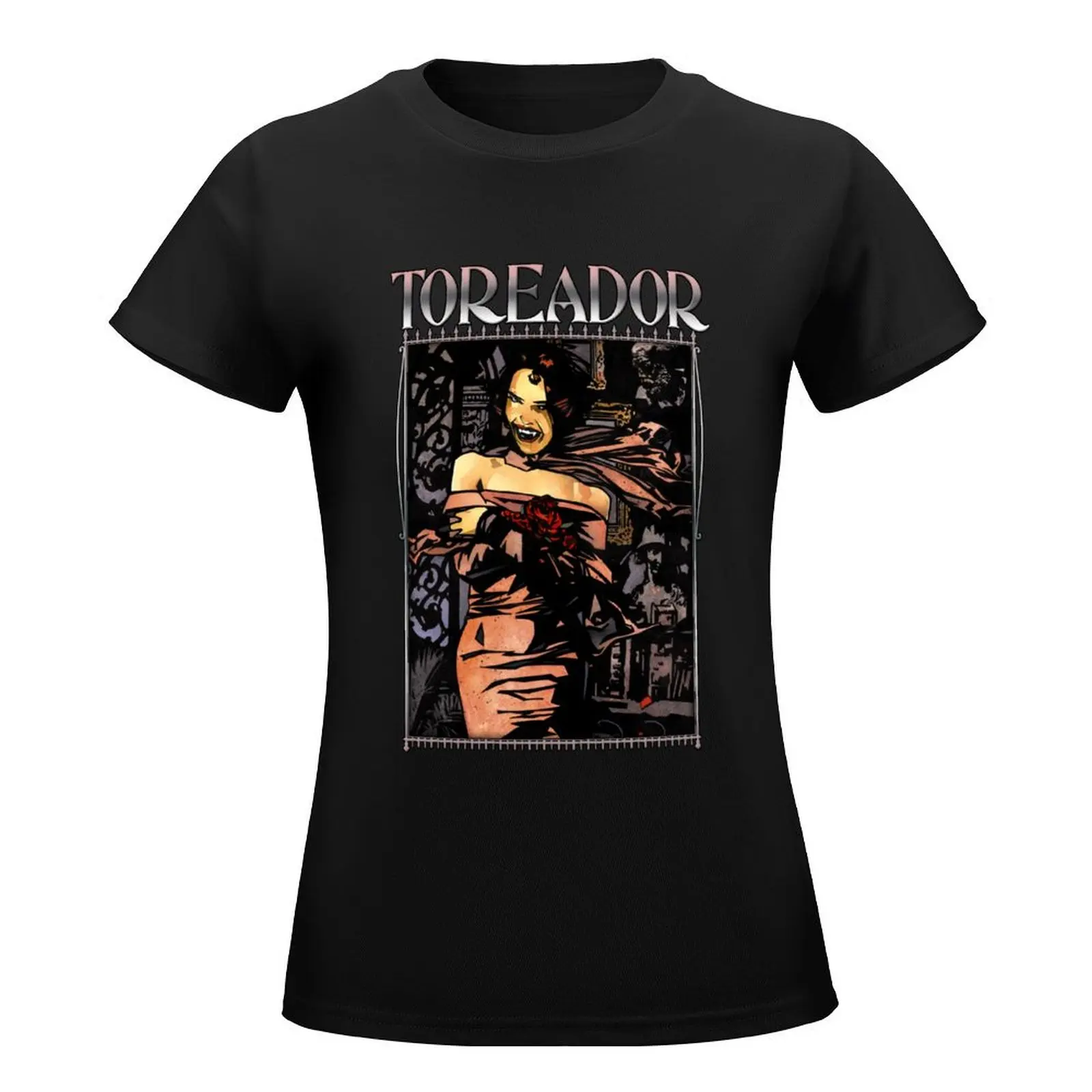 Masquerade Clan: Toreador Revised T-Shirt cute clothes Aesthetic clothing summer tops Women clothing