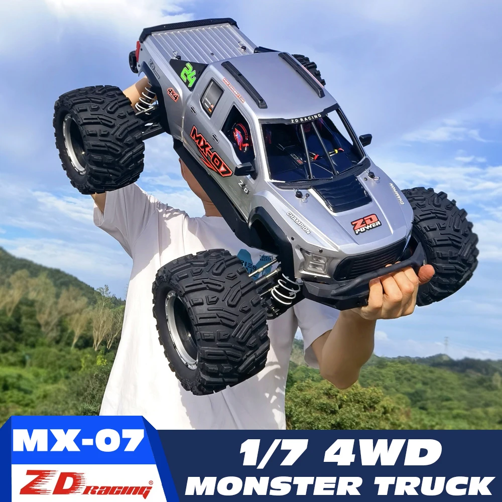 

ZD Racing MX-07 MX 07 1/7 4WD 8S Brushless MONSTER TRUCK buggy Off-Road RC Electric 80km/h High-speed Racing remote control cars