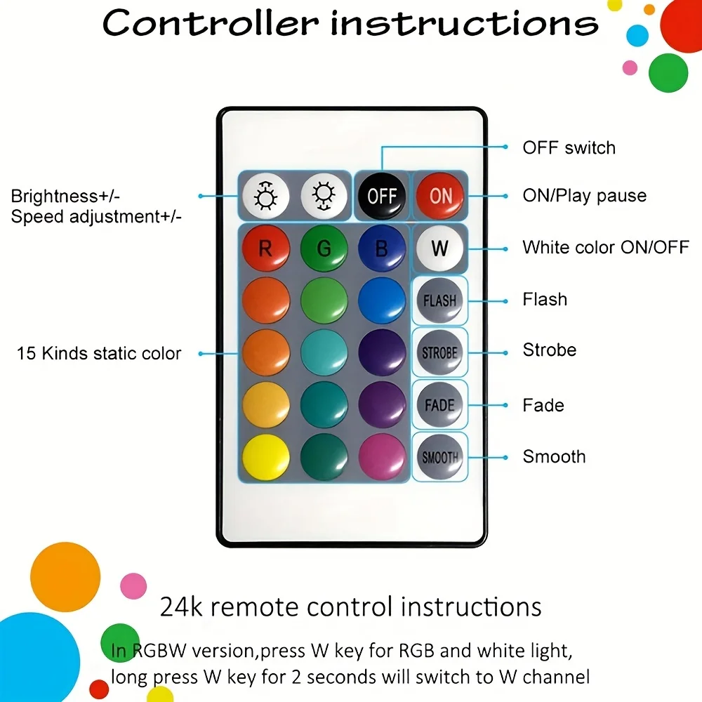 LED diody na wstążce RGB5050 5V sterowanie Bluetooth taśma zmienia kolor dla podświetlenie TV z 24 klawiszami 44keys dekoracja sypialni Luces Led