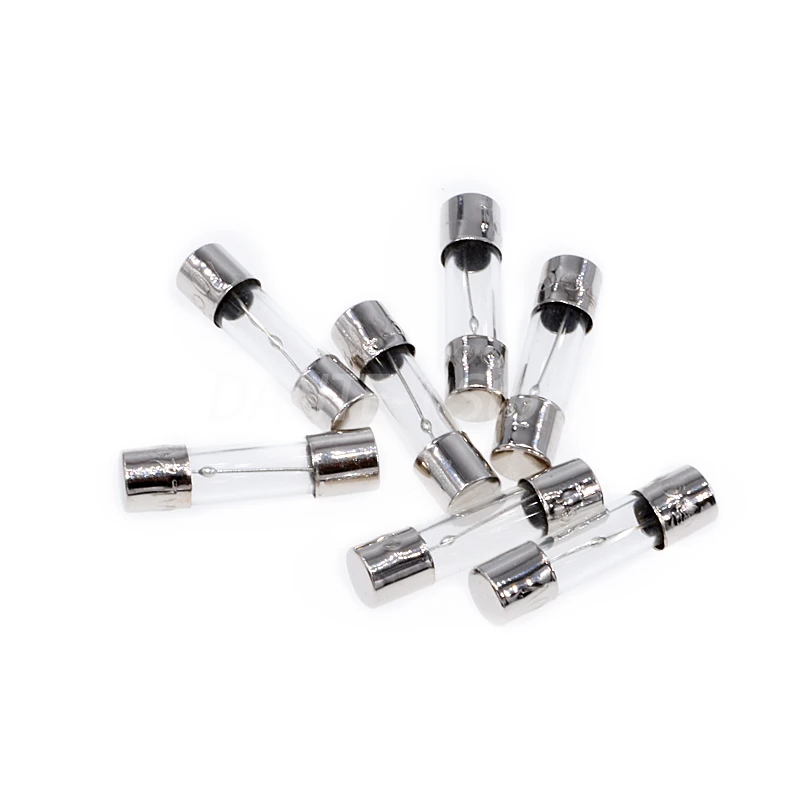 Slow-break slow-melt time-delay glass fuse 5x20mmT1A/2A/3A/3.15A/5A/8A/10A/15A