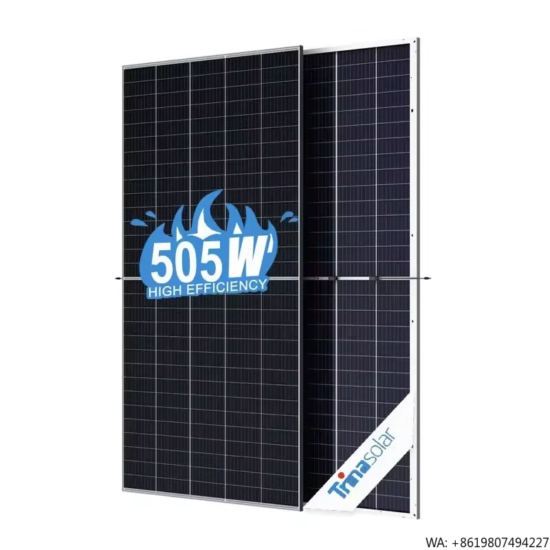 A Grade Vertex Backsheet Monocrystalline Module Trina Solar Panel 505W