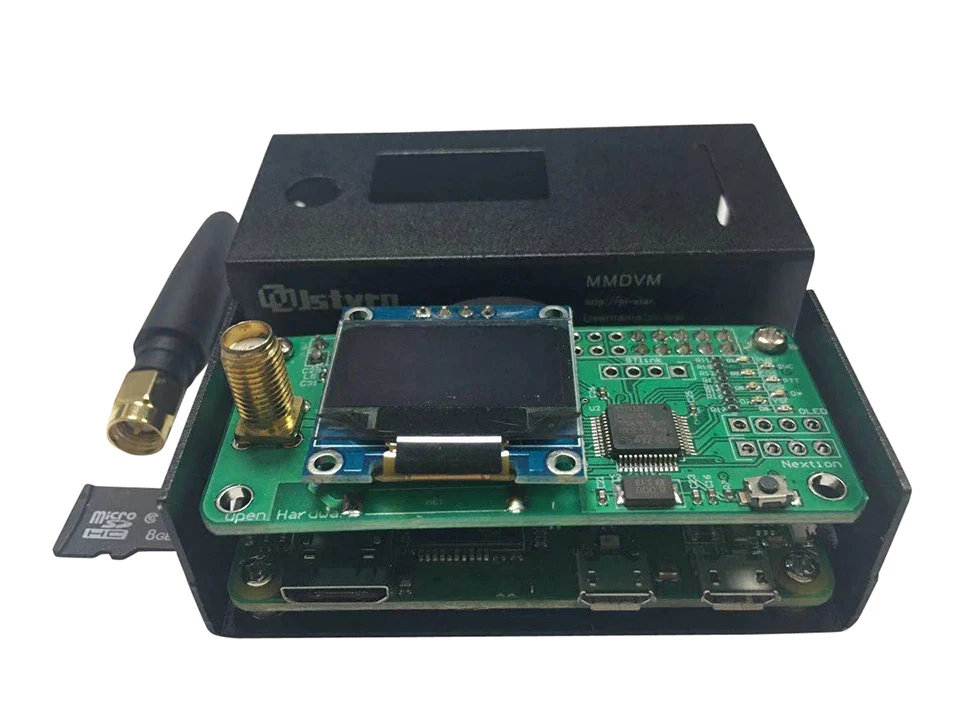 Imagem -03 - Simplex Mmdvm Dmr Ostar D-star System Hotspot Fusion Fcs Ysfreflector P25 Nxdn Message Network Mais Recente Uhf Mais Vhf Dual Band