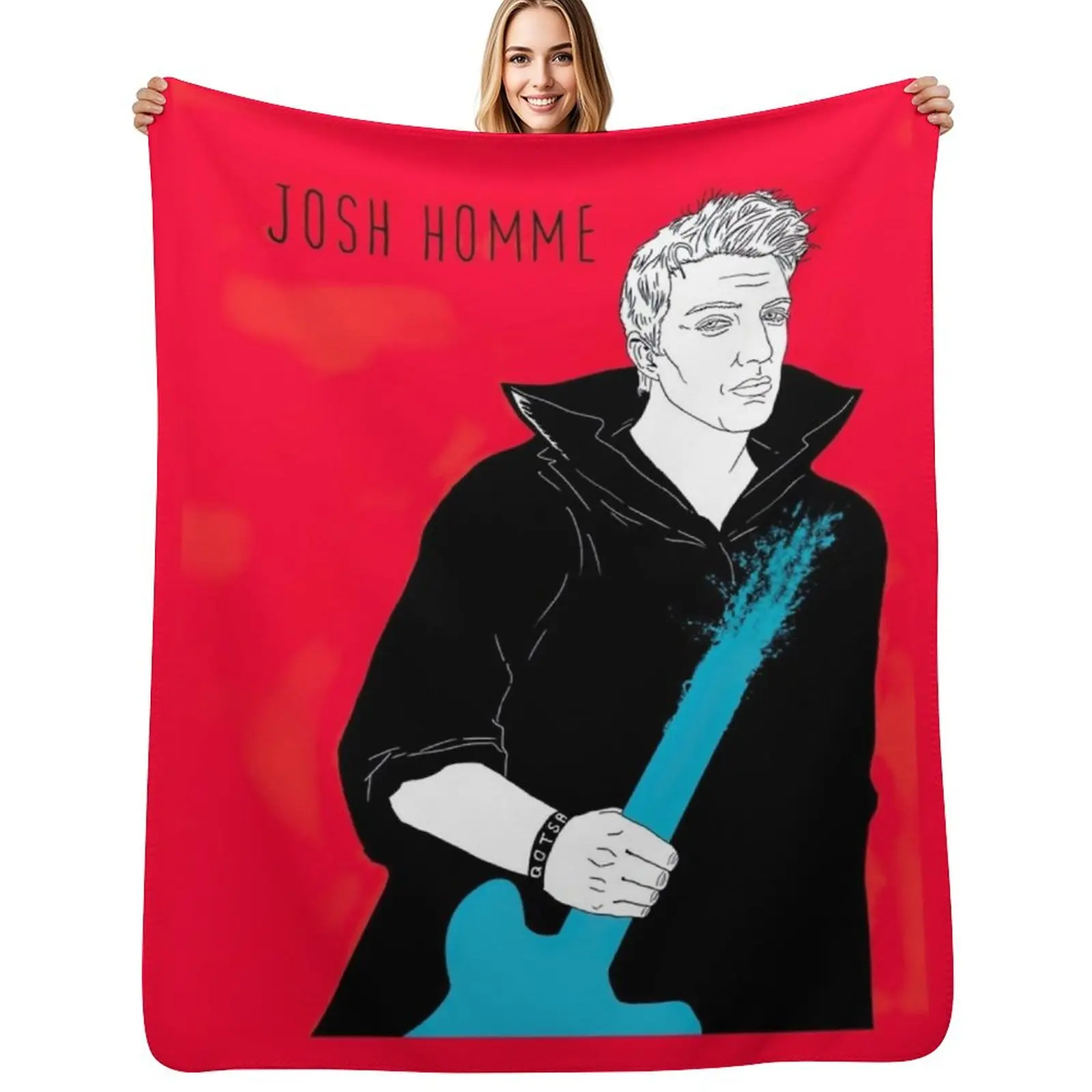 

Queens of the stone age T-Shirts a song for the dead Poster qotsa Sticker Throw Blanket Custom for winter Blankets