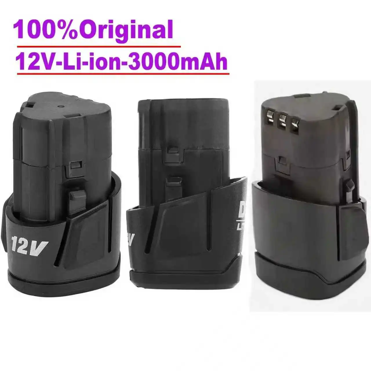 

100% Original for Dayou Xiaoqiang 12V 3000mAh lithium battery 5307 battery charging hand drill 5241/5262/5228