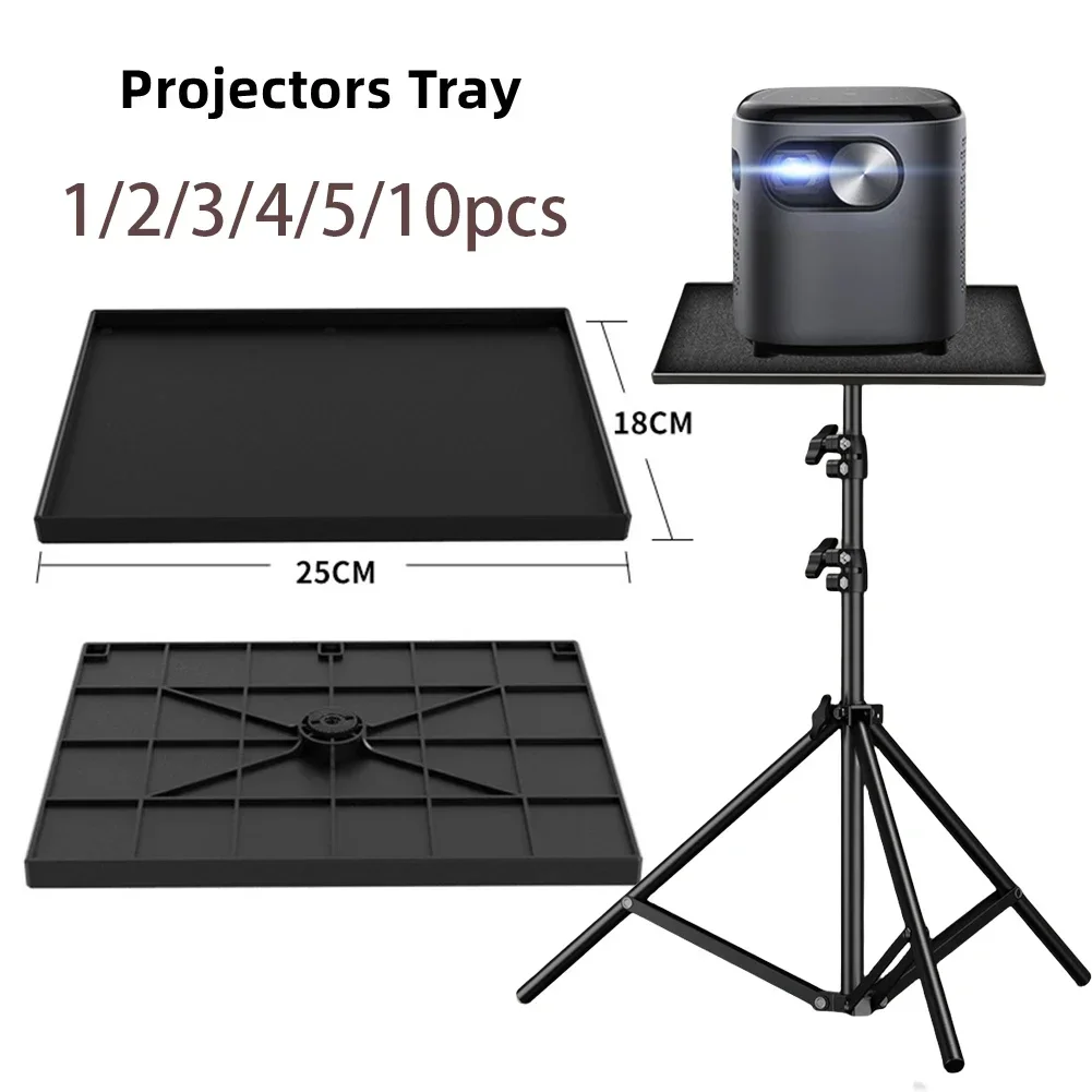 1/2/3/4/5/10pcs Projector Tray Mount Universal Plastic Projector Holder Uncharged Non-Wireless No Battery Required Durable