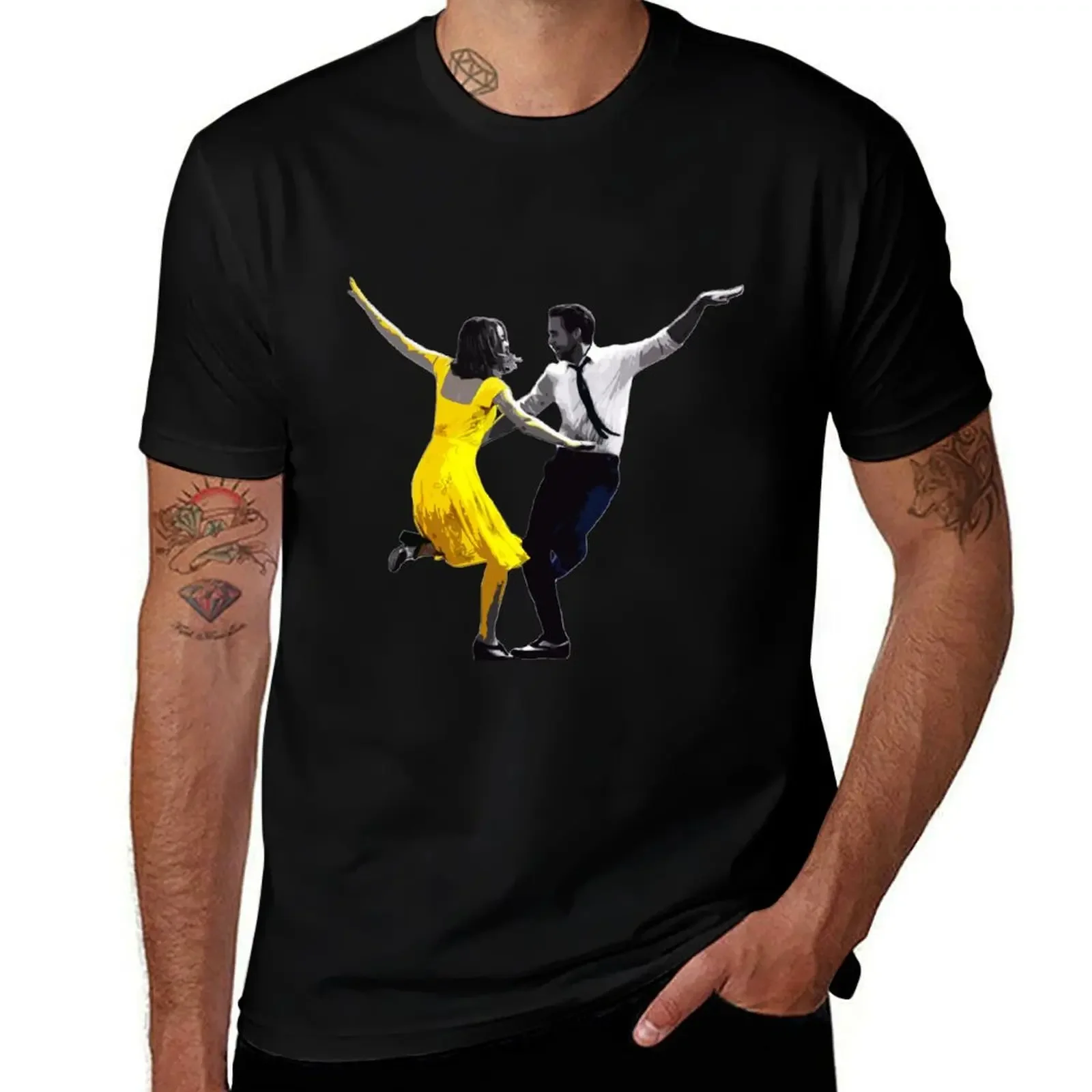 

La La Land - Sebastian and Mia Dancing T-Shirt sublime designer shirts clothes for men