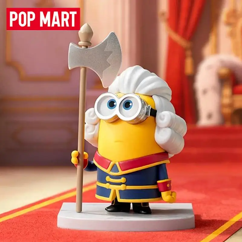 POP MART ILLUMINATION'S Minions Monsters Series Genuine Blind Box Toys Mystery Box Cute Models Anime Action Figur Gift