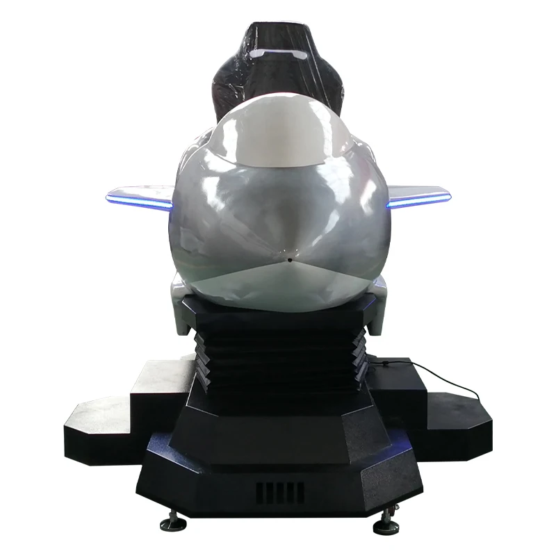 Single Seat Virtual Reality Simulator VR Flight Surfing Skateboarding Machine Made of Durable Fiberglass
