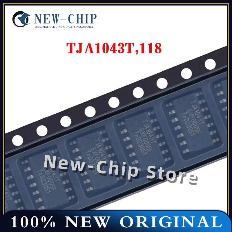 

5 шт.-100 шт./лот TJA1043T, 118 SOIC-14 новый оригинальный высокоскоростной чип приемопередатчика CAN TJA1043T