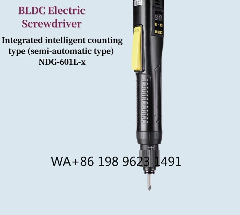 Smart counting screwdriver, built with data traceability and anti-slip grip,speed and  torque accuracy, ideal for industrial