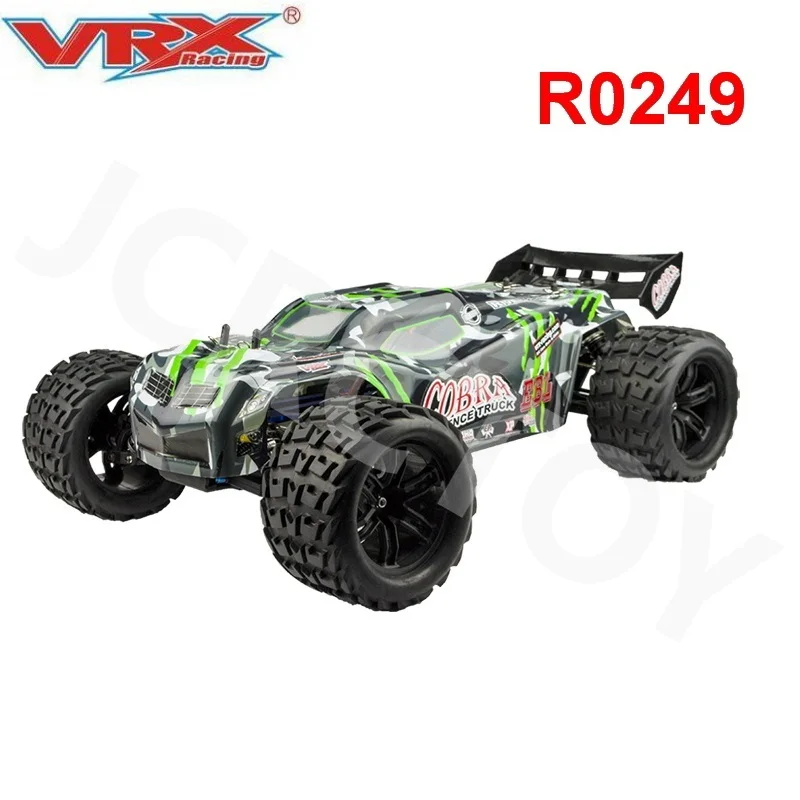 RC VRX R0249 R0250 325mm Wheelbase PVC Body Shell w/Sticker For 1/8 VRX Racing RH817 RH818 COBRA 4WD Electric Truck Parts