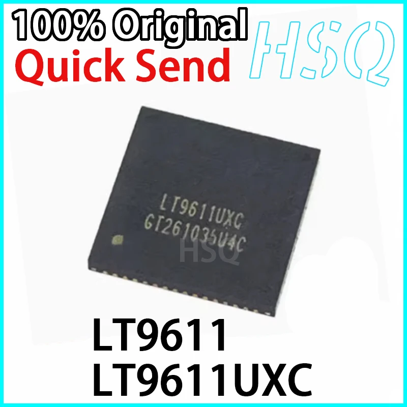 1PCS New LT9611UXC LT9611 QFN-64 Dual Port Video Interface Converter Chip