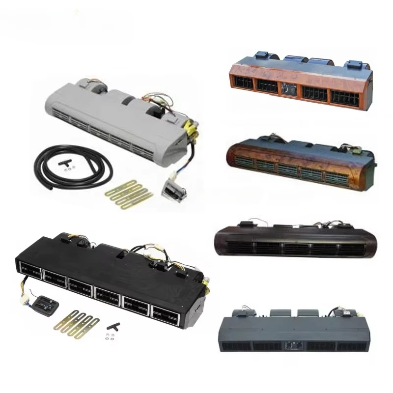 

12V Automotive Air Conditioning Evaporator Unit Lower Dashboard Air Conditioning Kit, Suitable for Minibus Universal