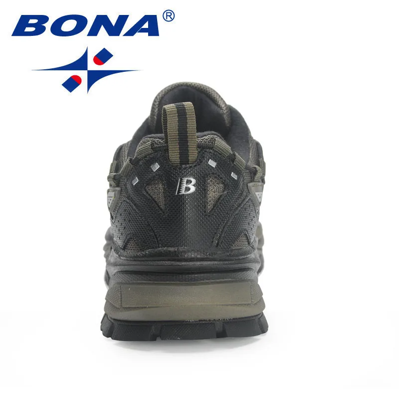 BONA 2023 New Designers Man Spo Anti-slip and wear-resistant Running Shoes Men Breathable Sneakers Outdoor Jogging Walking Shoes