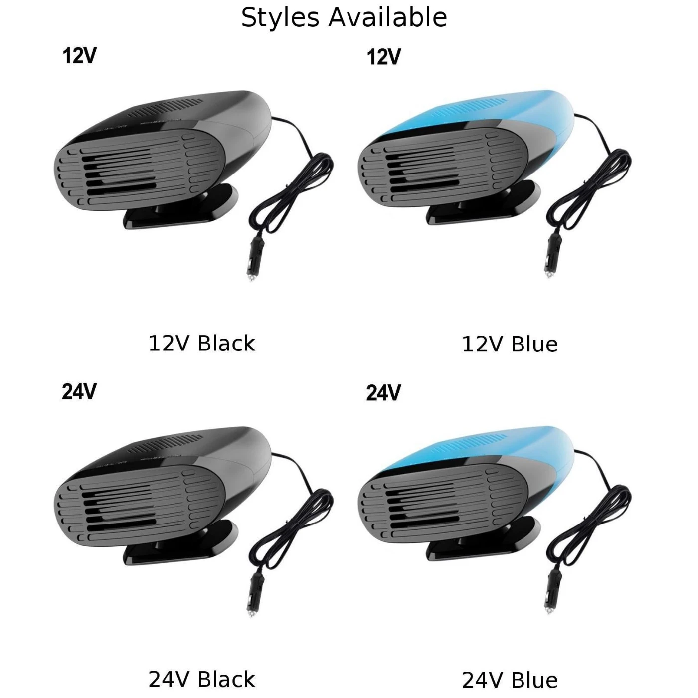 12V 24V Heater Car Heater Automatic Heating Cardan Rotation Customizable Airflow Challenging Weather Conditions