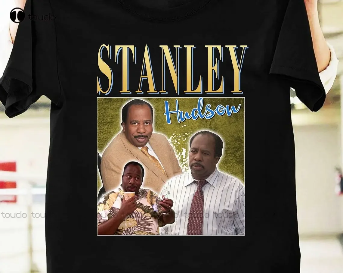 Stanley Hudson Vintage T-Shirt Salesman Shirt  The Office Tv Series Shirt 90S Movie Shirt Xs-5Xl New