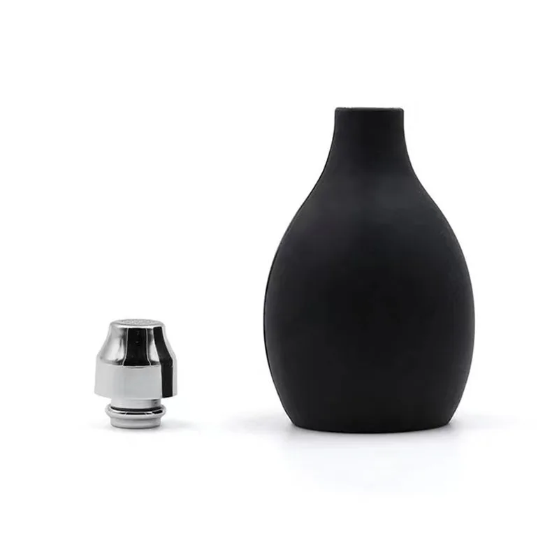 Black Dry Powder Atomizer Bottles Barber Powder Hair Fibers Spray Applicator Travel Makeup Cosmetics Sub-Bottle Container