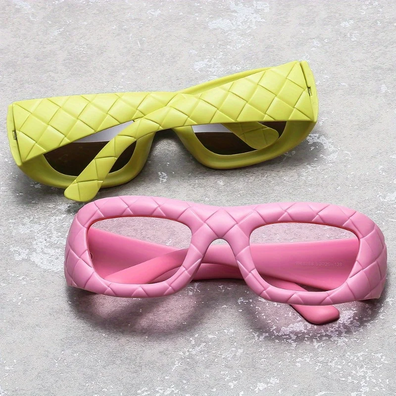 

Weaving Frame Fashionable Sunglasses Sunscreen Sunglasses Fashionable Multi-color Sunglasses