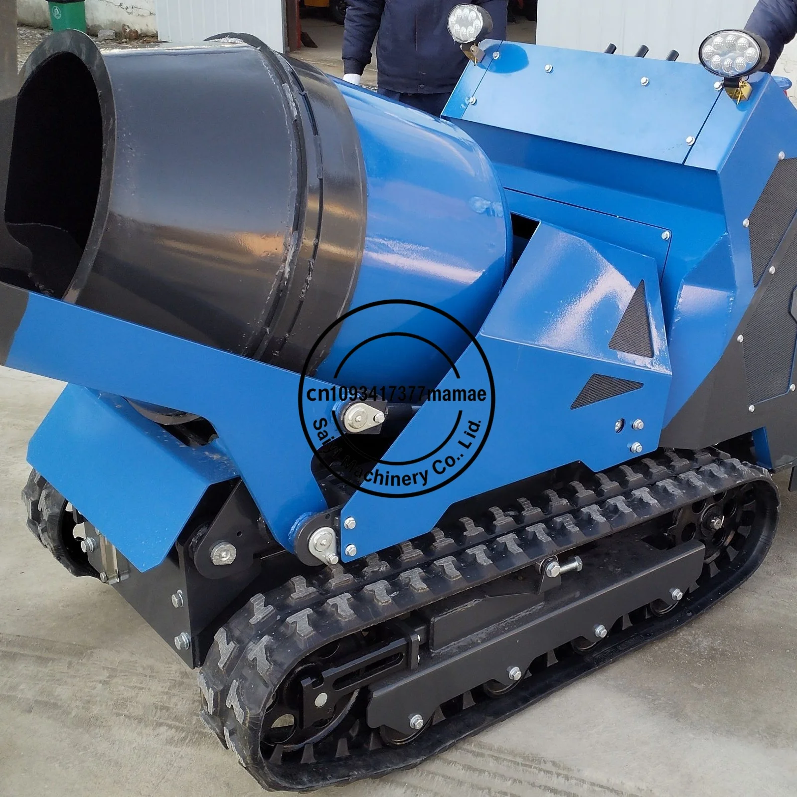 Customized Mini Self Loading Mobile Concrete Mixer Truck Portable Cement Mixer For Construction Site