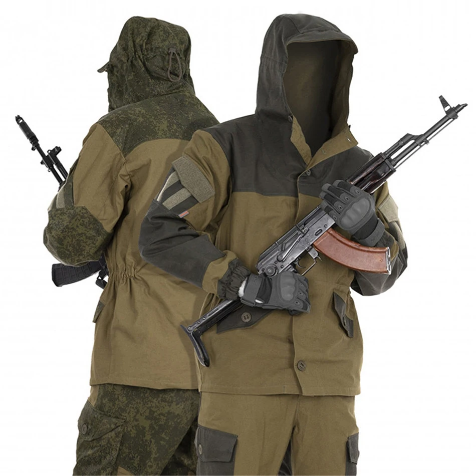 Russian Gorka-3 Mountain Tactical Combat Suit Russian Army Fan Special Forces Combat Suit Set Hunting Clothing