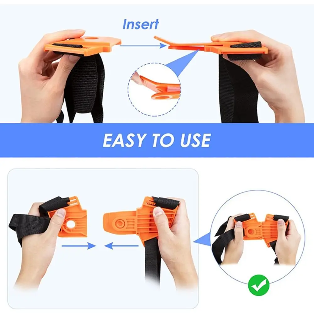 Double Shoulder Strimmer Padded Belt Shoulder Strap Nylon Belt Safety Enhanced Brush Cutter Strap Upgrade Comfortable