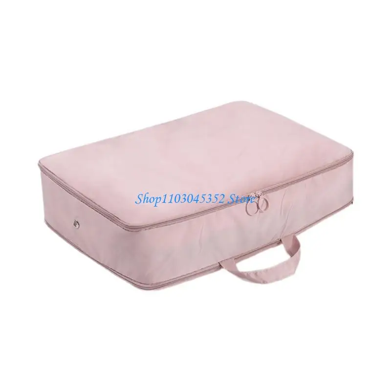 

Suitcase Organiser Packing Cubes Luggage Storage Bag with Double Zipper for Home