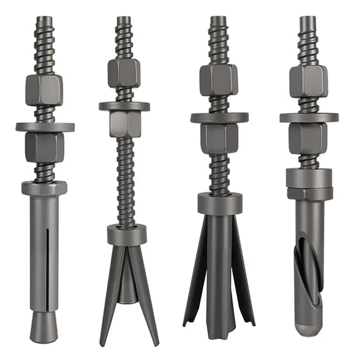 New 4Pc Water Drill Special Drilling Bracket Fixed Detachable Reusable Internal Expansion Bolt Reusable Expansion Screw