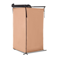 Car side shower tent factory single foldable thickened waterproof car mobile changing room outdoor bath tent