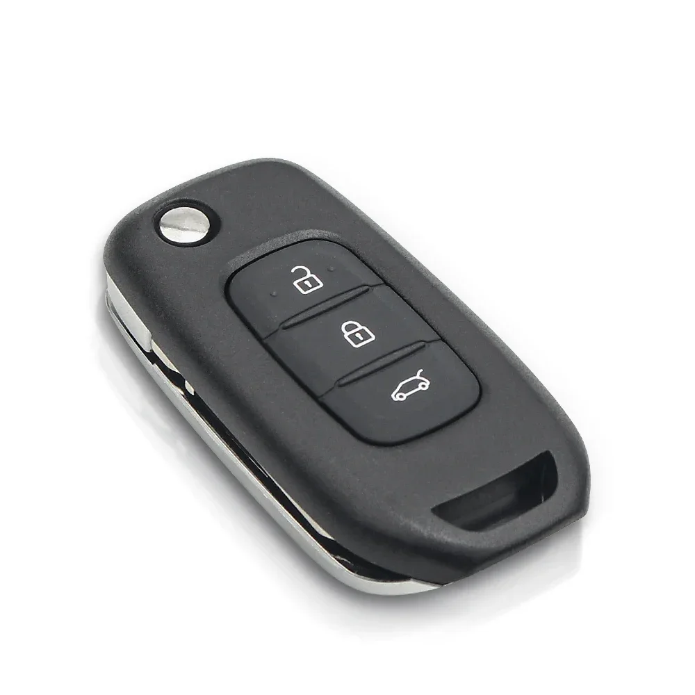KEYYOU For Renault Kwid 2023 Kadjar Captur Megane Sandero Stepway Logan Clio 5 2022 Arkana 2020 2021 Flip Car Remote Key Shell