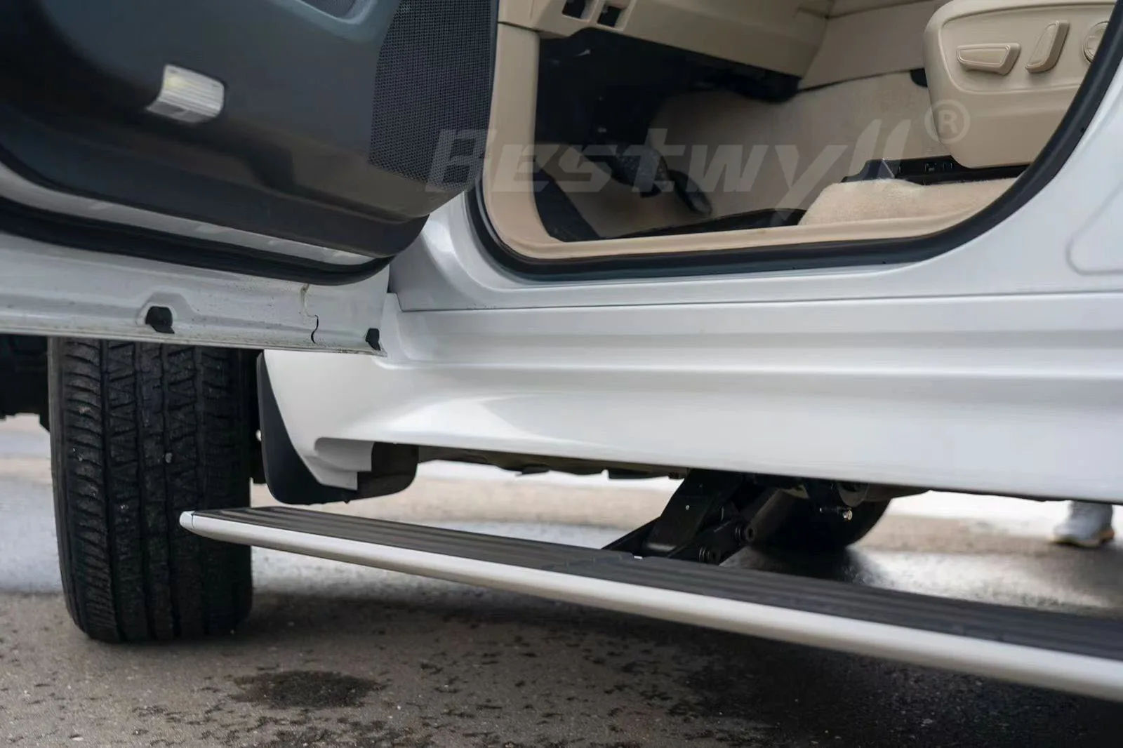 Running Board Car Side Step For  Land Cruiser LC300 Universal 4X4 Auto Accessories Run Automatic Power Electric
