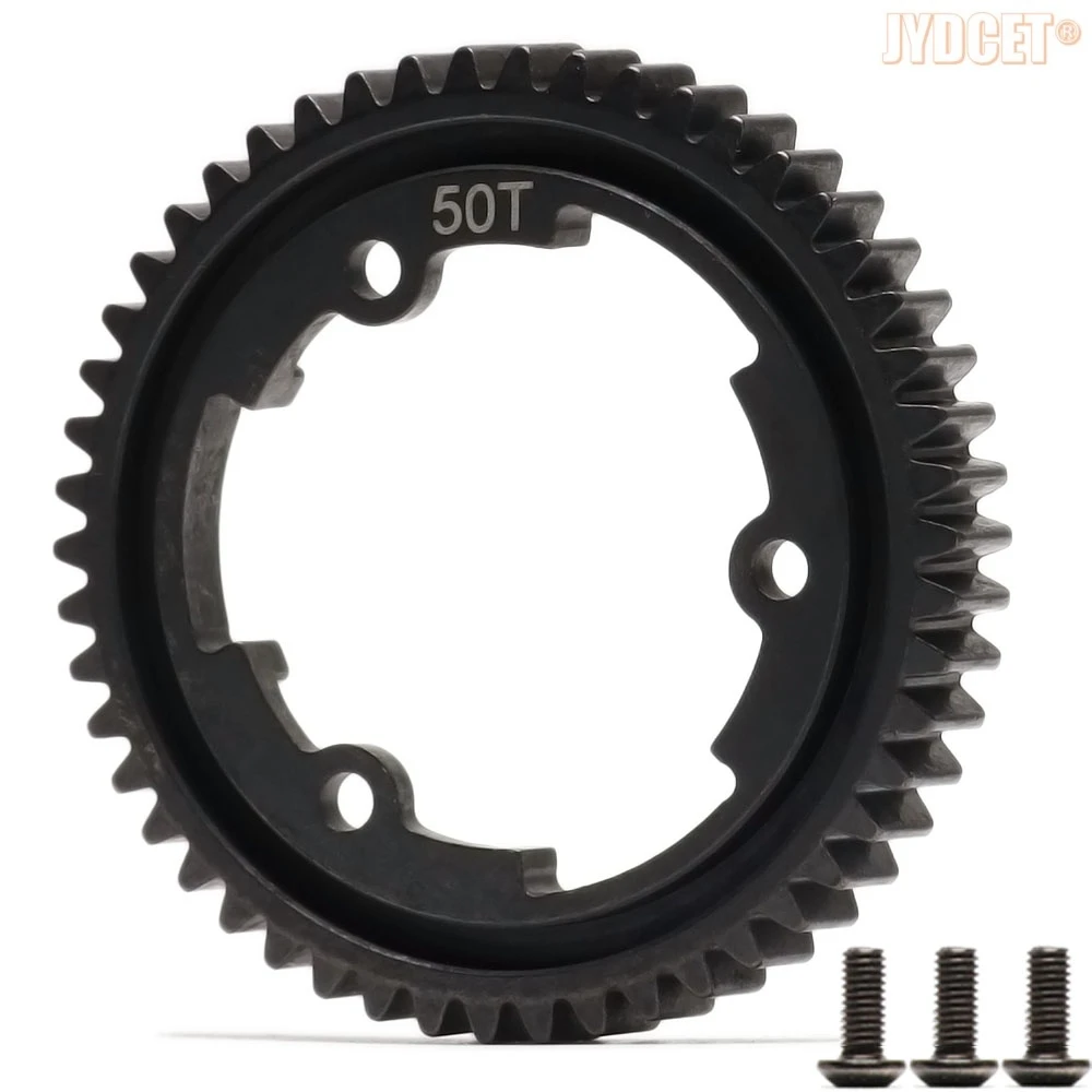 

50T 45#Steel 1 Mod Hardened Steel Spur Gear #6448 for RC Traxxas 1/10 E-Revo VXL 1/5 X-Maxx 1/10 Maxx 1/7 XO-1